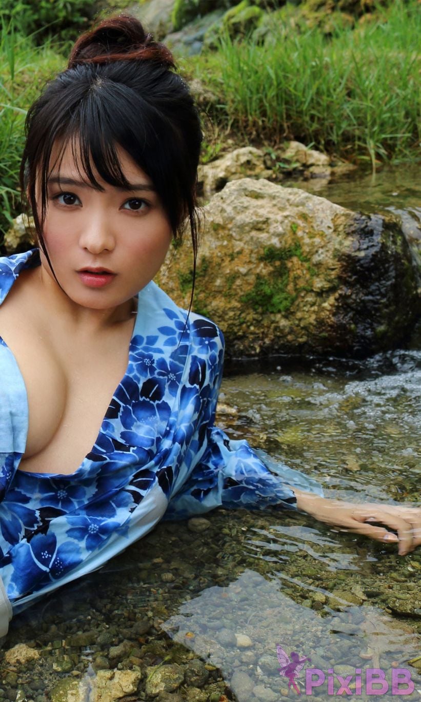 Japanese Idol Mizuki Hoshina Digital only weekly play PHOTO BOOK wet Become an adult PixiBB (28)